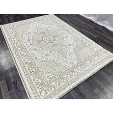 Ковер PLATINIUM 1.2х1.8 Q011A_BEIGE FDY / CREAM SHRINK Полиэстер Турция, фото , изображение 3
