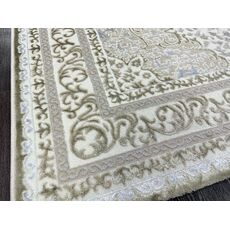Ковер PLATINIUM 2х3 Q011A_BEIGE FDY / CREAM SHRINK Полиэстер Турция, фото , изображение 4