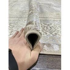 Ковер PLATINIUM 1.2х1.8 Q015A_VIZON FDY / CREAM SHRINK Полиэстер Турция, фото , изображение 11