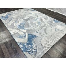 Ковер BOJNORD 2.4х3.4 V133A_D.GREY SHRINK / L.BLUE HEATSET Полиэстер Турция, фото , изображение 2