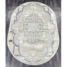 Ковер PLATINIUM 2х3 Q018A_VIZON FDY / CREAM SHRINK Полиэстер Турция, фото , изображение 6