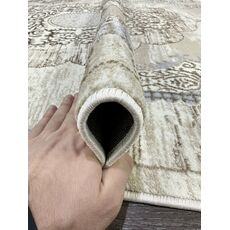 Ковер PLATINIUM 2.4х3.4 Q018A_VIZON FDY / CREAM SHRINK Полиэстер Турция, фото , изображение 11