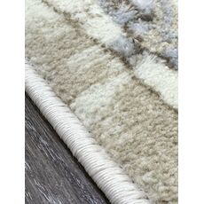 Ковер PLATINIUM 2.4х3.4 Q018A_VIZON FDY / CREAM SHRINK Полиэстер Турция, фото , изображение 15