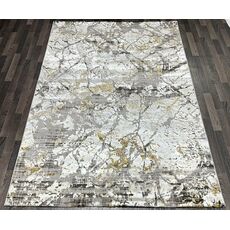 Ковер ANTRASIT 2х3 RS29A_DARK GREY SHRINK / GOLD FDY Полиэстер Турция, фото , изображение 2