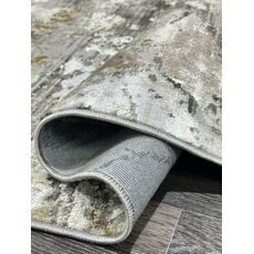 Ковер ANTRASIT 2х3 RS29A_DARK GREY SHRINK / GOLD FDY Полиэстер Турция, фото , изображение 6