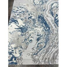 Ковер BOJNORD 2х3 V136A_D.GREY SHRINK / L.BLUE HEATSET Полиэстер Турция, фото , изображение 4