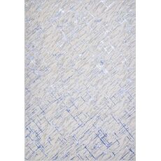 Ковер Liman дизайн F164 CREAM-BLUE, прямоугольник 1.20x1.80, фото 
