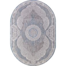 Ковер овальный Armina дизайн 03880A BLUE / BLUE 0.80x1.50, фото 