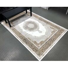 Ковер ПОРТФОЛИО дизайн 04393B WHITE/BEIGE, прямоугольник 1.60x3.00, фото 