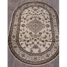 Ковер овальный Colizey дизайн D389 BEIGE 2.00x3.00, фото 