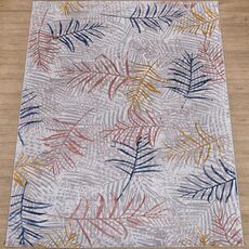Ковер "Color" (B954B_P_BEIGE / P_D_BLUE) Прямой 2,0х3,9, фото , изображение 3