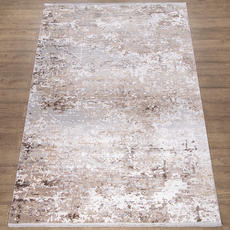 Ковер "Loft" (A487A_CREAM / AGRAY) Прямой 1,6х2,3, фото , изображение 5