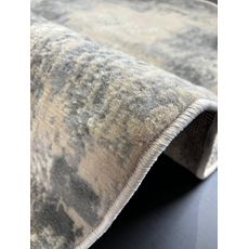 Ковер FLORA F609A BEYAZ/GRAY 1,5x1,9 Овал, фото , изображение 7