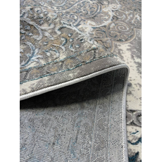 Ковер ELIZA T987ARZ GREY/GREY 1,5х2,3 Овал, фото , изображение 8