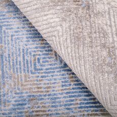 Ковер "Kalahari" (W9738_L.GREY / L.BLUE) Прямой 1,6х2,3, фото , изображение 2