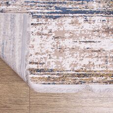 Ковер "Loft" (B104H_CREAM / C_NAVY) Прямой 1,6х2,3, фото , изображение 4