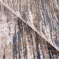 Ковер "Loft" (B104H_CREAM / C_NAVY) Прямой 2,0х3,0, фото , изображение 2
