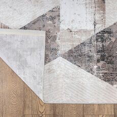 Ковер "Void" (05123A_KREM / L.GREY) Прямой 1,6х2,3, фото , изображение 4