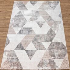 Ковер "Void" (05123A_KREM / L.GREY) Прямой 1,6х2,3, фото , изображение 2