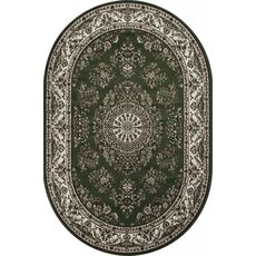 Ковер овальный Gavana дизайн D285 GREEN 2.50x4.00, фото 