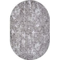Ковер овальный Silver дизайн F390 GRAY 2.00x3.00, фото 