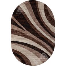 Ковер овальный Gavana дизайн D234 BEIGE 1.50x3.00, фото 