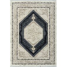 Ковер Pompei дизайн N2136A CREAM / D.GREY, прямоугольник 2.00x4.00, фото 