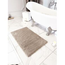 Коврик меховой (3 см) icarpet 60х100 горностай 22 горностай 22 0.67x1.30, фото 