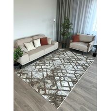 Ковер БЬЯНКА дизайн K551B - CREAM SHIRINK / VIZON FDY, прямоугольник 1.20x1.80, фото 