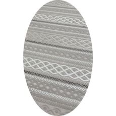 Ковер овальный МОНИКА дизайн MC 385A LIGHT BEIGE 2.00x2.90, фото 