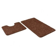 Набор ковриков для ванной FRIZZ icarpet Брауни 8 0.60x1.00, фото 