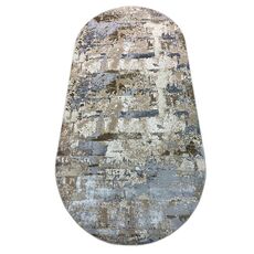 Ковер овальный БЬЯНКА дизайн D056A - CREAM SHIRINK / VIZON FDY 1.60x2.30, фото 