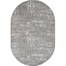 Ковер овальный Richi дизайн 8667 GRAY-CREAM 0.80x1.50, фото 