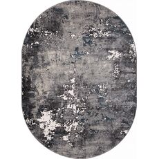 Ковер овальный Atlantis дизайн D996 GRAY 1.60x3.00, фото 
