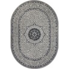 Ковер овальный Palermo дизайн F294 DARK GRAY 1.60x2.30, фото 