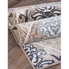 Ковер Valencia Deluxe дизайн D310 CREAM-BROWN, прямоугольник 1.50x2.30, фото , изображение 2