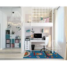 Ковер детский Crystal дизайн 2740 BLUE, прямоугольник 1.60x2.30, фото , изображение 4
