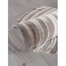 Ковер круглый SAFIR дизайн 00835С GREY / BROWN 1.95x1.95, фото , изображение 4