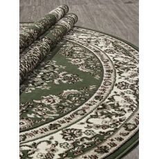 Ковер овальный Gavana дизайн D285 GREEN 2.50x3.50, фото , изображение 3