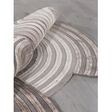Ковер круглый SAFIR дизайн 00835С GREY / BROWN 1.56x1.56, фото , изображение 3