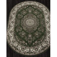 Ковер овальный Gavana дизайн D285 GREEN 2.50x4.00, фото , изображение 2