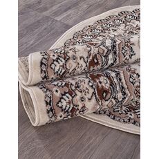 Ковер овальный Gavana дизайн D504 BEIGE 2.50x3.50, фото , изображение 3