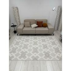 Ковер Поло дизайн EN 261 CREAM BEIGE, прямоугольник 1.20x1.80, фото , изображение 2