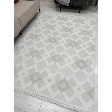 Ковер Поло дизайн EN 261 CREAM BEIGE, прямоугольник 1.20x1.80, фото , изображение 3