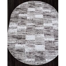 Ковер овальный Silver дизайн F394 GRAY 2.00x3.00, фото , изображение 2