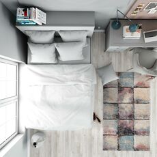 Ковер КАЛИФОРНИЯ дизайн P535A BEIGE - DARK.POWDER, прямоугольник 1.60x2.30, фото , изображение 6