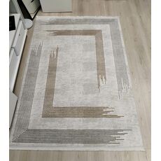 Ковер Марина дизайн MN  407 CREAM/ GREY, прямоугольник 1.60x2.30, фото , изображение 2
