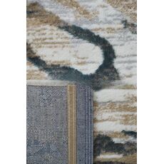 Ковер БЬЯНКА дизайн D007A - CREAM SHIRINK / BLUE FDY, прямоугольник 3.00x4.00, фото , изображение 5