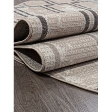 Ковер овальный Sierra дизайн F353 BEIGE-BLUE 2.00x4.00, фото , изображение 3