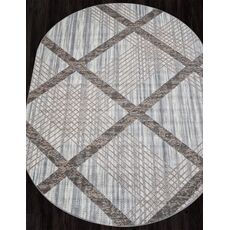 Ковер овальный Sierra дизайн F351 CREAM-BLUE 3.00x4.00, фото , изображение 2